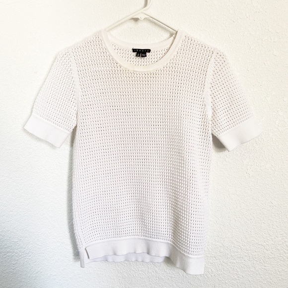 Theory Sweaters - Theory white sweater tee